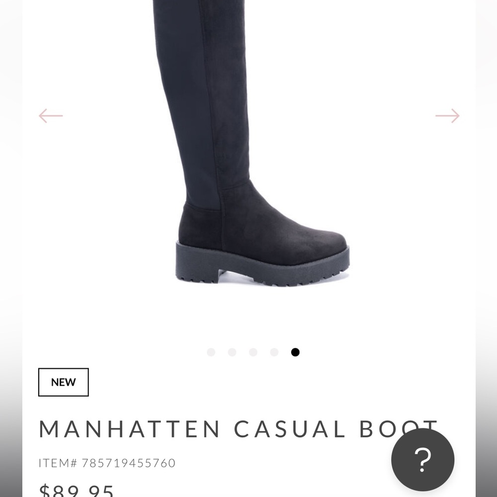 Dirty Laundry by Chinese Laundry over the knee boots